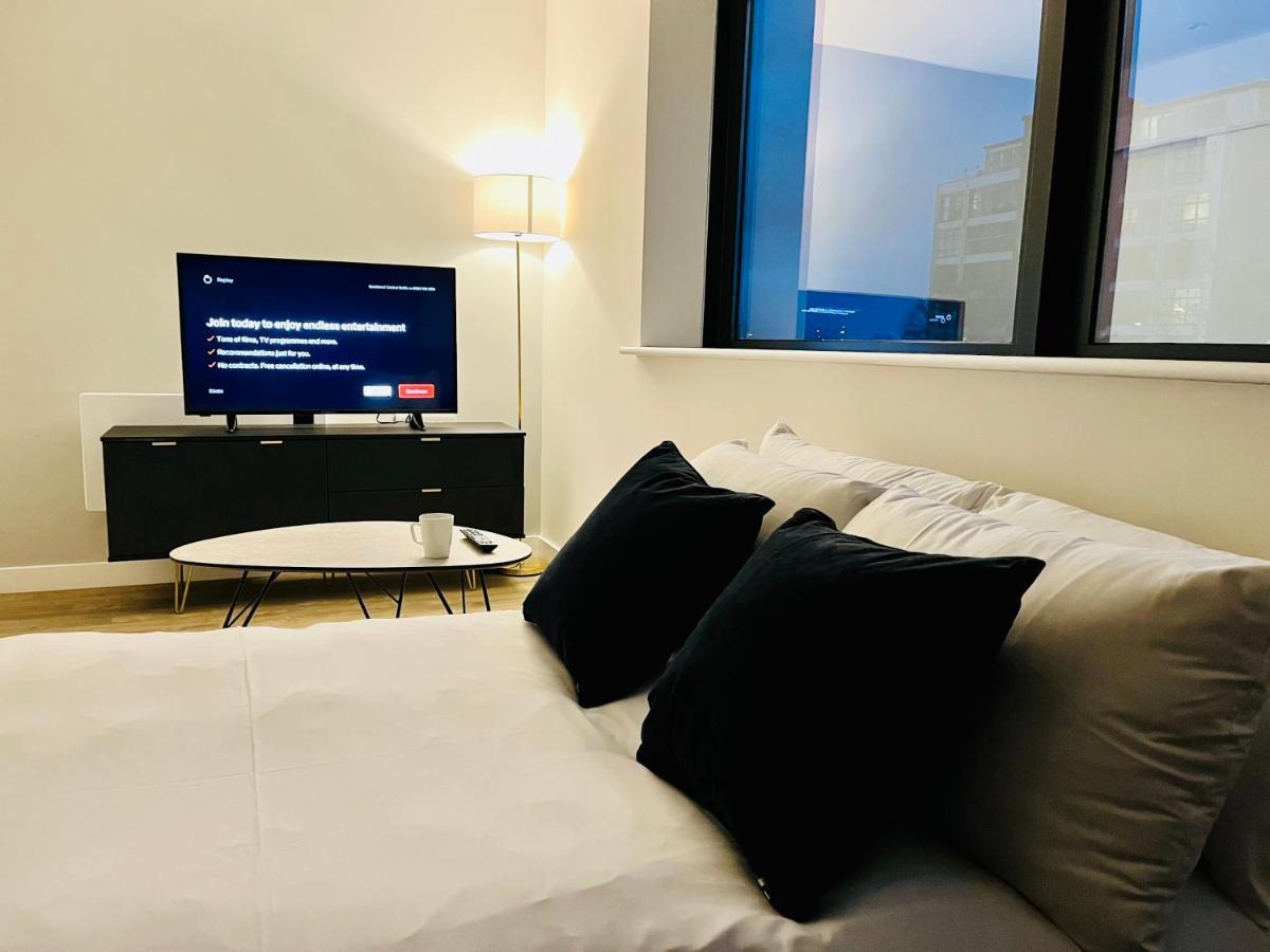 Brand New Modern 1 Bed Apartment Near Old Trafford Stadium Μάντσεστερ Εξωτερικό φωτογραφία