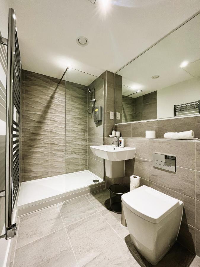 Brand New Modern 1 Bed Apartment Near Old Trafford Stadium Μάντσεστερ Εξωτερικό φωτογραφία